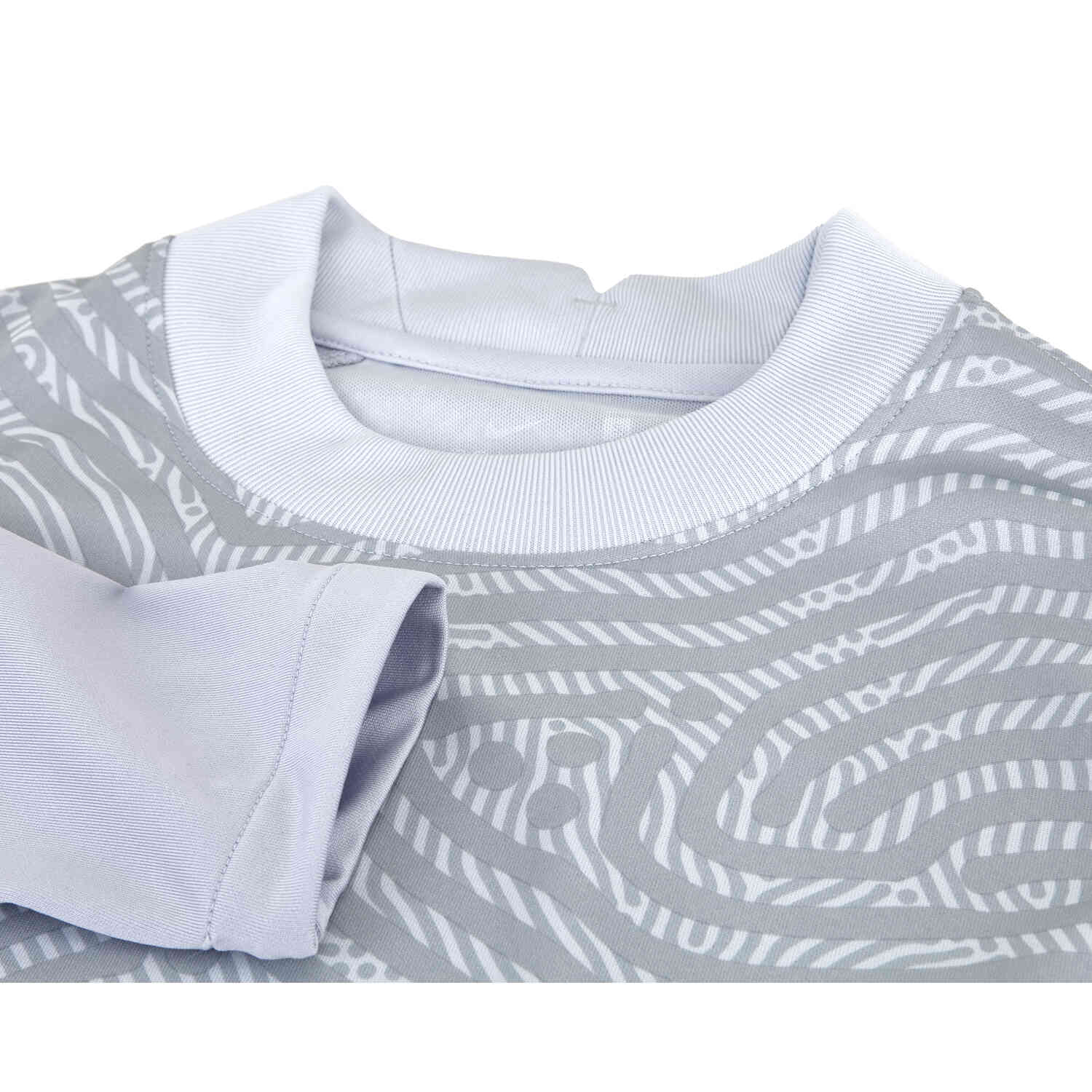 Nike Gardien III Team Goalkeeper Jersey Pure Platinum Sky Grey with Wolf Grey SoccerPro