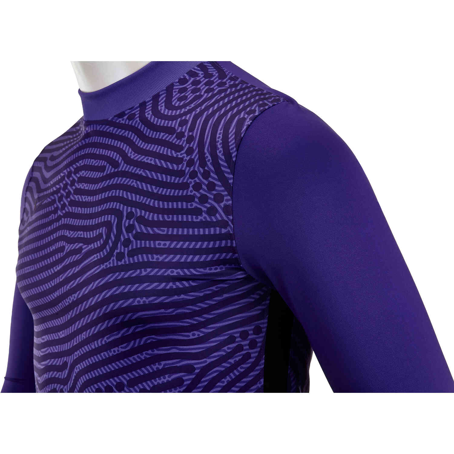 Nike Gardien III Team Goalkeeper Jersey Varsity Purple Court Purple with Ink SoccerPro