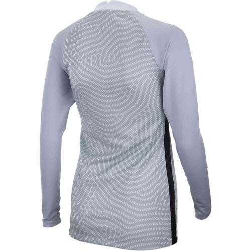 Womens Nike Gardien III Team Goalkeeper Jersey – Pure Platinum & Sky Grey with Wolf Grey