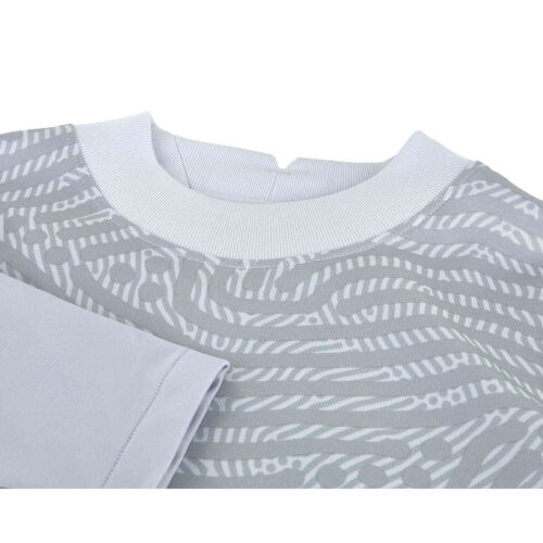 Womens Nike Gardien III Team Goalkeeper Jersey – Pure Platinum & Sky Grey with Wolf Grey