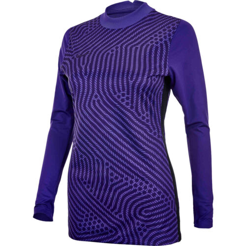 Womens Nike Gardien III Team Goalkeeper Jersey – Varsity Purple & Court Purple with Ink