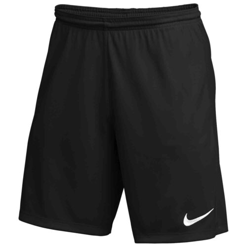 Nike Park III Shorts – Black