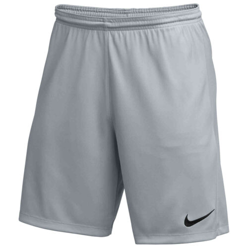 Nike Park III Shorts – Wolf Grey