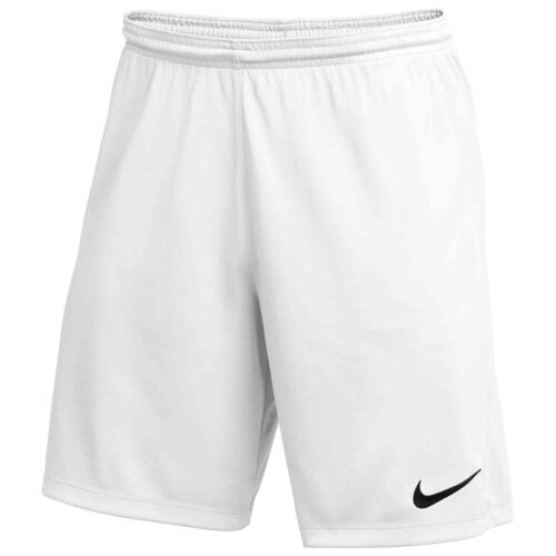 Nike Park III Shorts – White