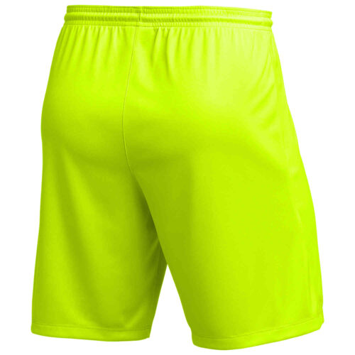 Nike Park III Shorts – Volt