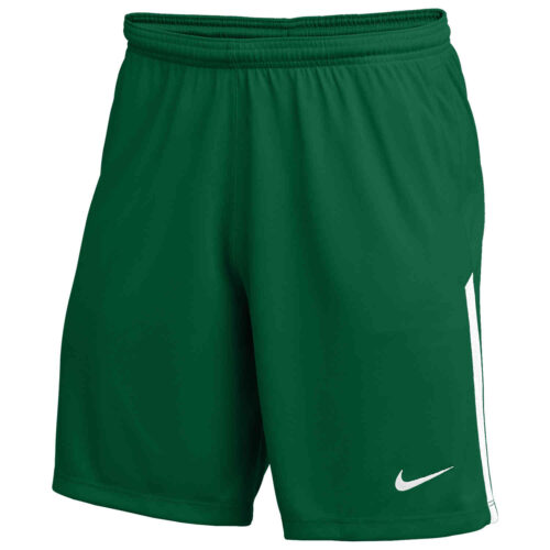 Kids Nike League II Team Shorts – Gorge Green