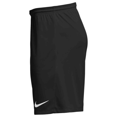 Kids Nike Park III Shorts – Black