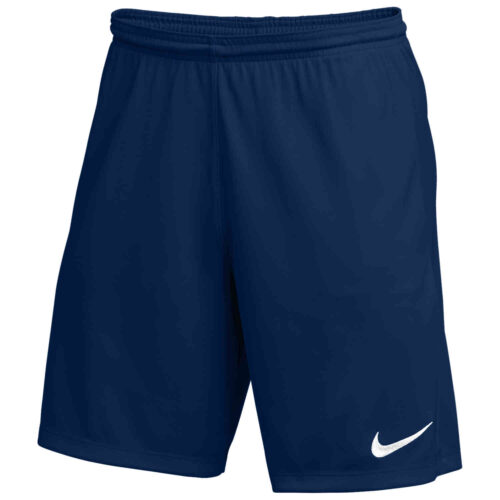 Kids Nike Park III Shorts – College Navy