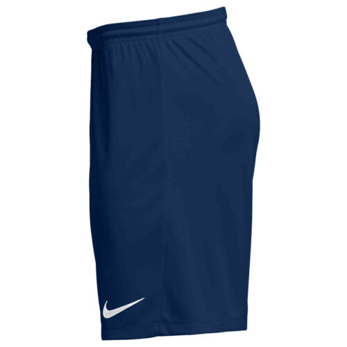 Kids Nike Park III Shorts – College Navy