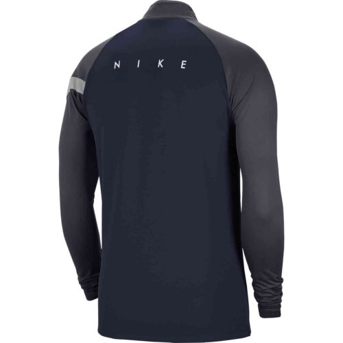 Kids Nike Academy Pro Drill Top – Obsidian/Anthracite