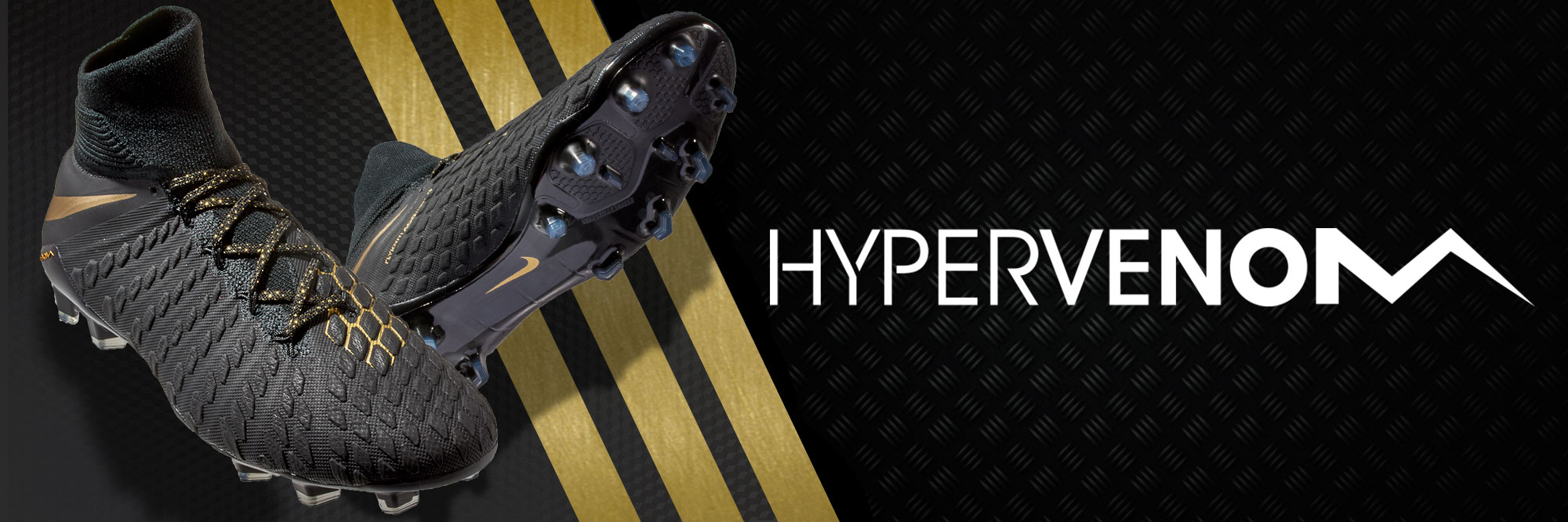 Nike Mens 10 Hypervenom Phantom III DF FG Soccer Boot