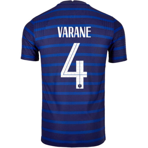2020 Nike Raphael Varane France Home Match Jersey