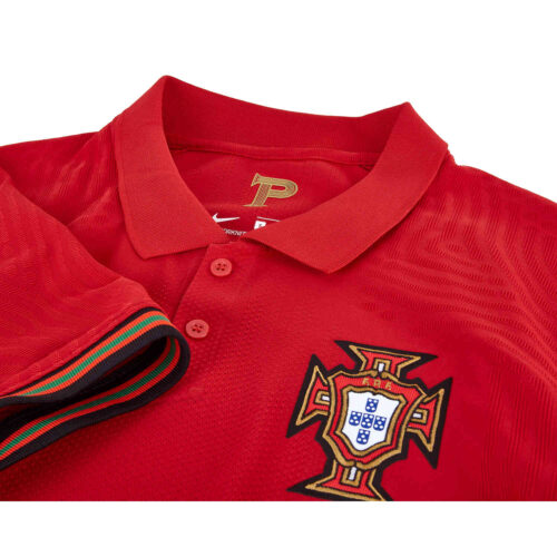 2020 Nike Cristiano Ronaldo Portugal Home Match Jersey