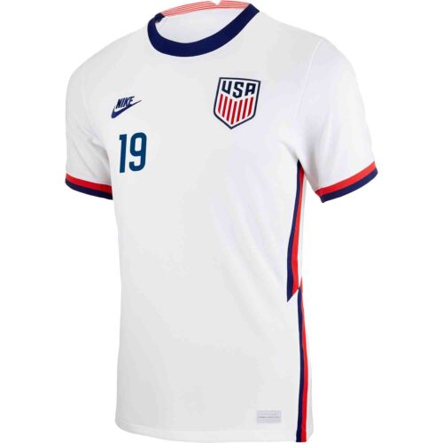 2020 Nike Ulysses Llanez USMNT Home Match Jersey