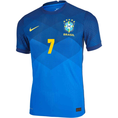 2020 Nike Richarlison Brazil Away Match Jersey