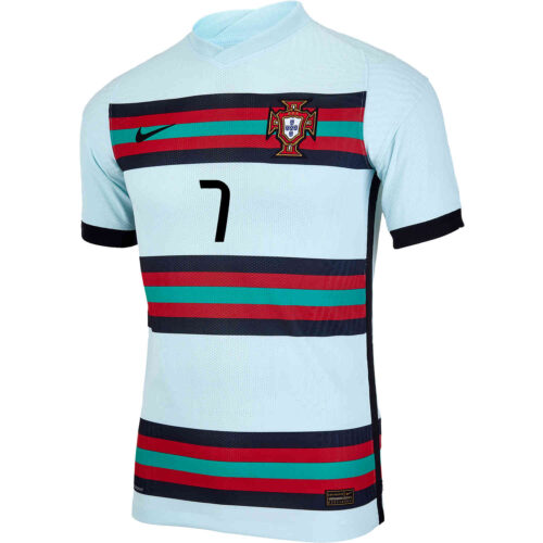 2020 Nike Cristiano Ronaldo Portugal Away Match Jersey