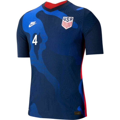 2020 Nike Tyler Adams USMNT Away Match Jersey