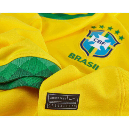 2020 Nike Vinicius Jr Brazil Home Jersey