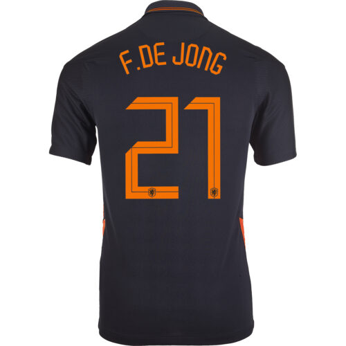 2020 Nike Frenkie de Jong Netherlands Away Jersey