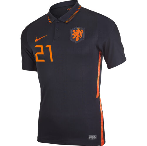 2020 Nike Frenkie de Jong Netherlands Away Jersey