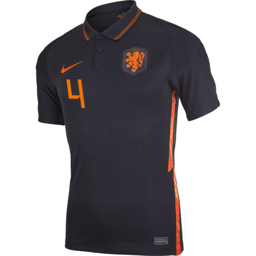 2020 Nike Virgil van Dijk Netherlands Away Jersey