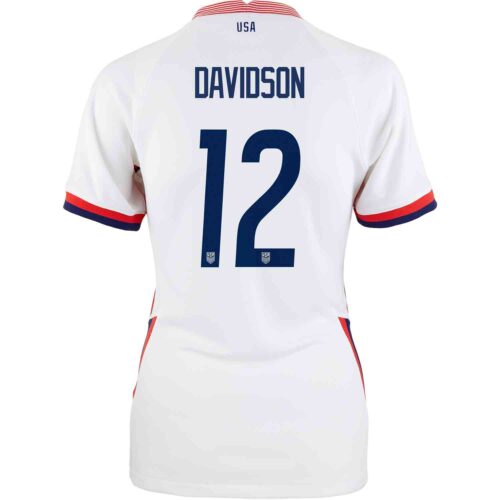2020 Womens Nike Tierna Davidson USWNT Home Jersey