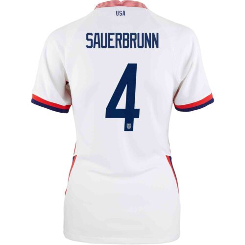 2020 Womens Nike Becky Sauerbrunn USWNT Home Jersey