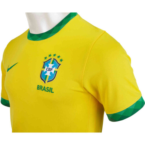 2020 Kids Nike Neymar Jr Brazil Home Jersey