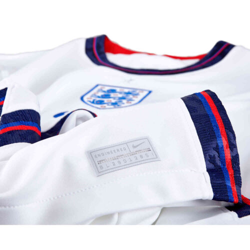 2020 Kids Nike England Home Jersey