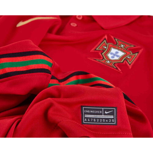 2020 Kids Nike Portugal Home Jersey