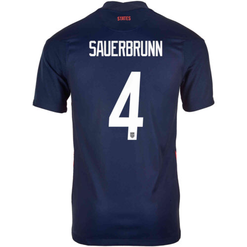 2020 Kids Nike Becky Sauerbrunn USWNT Away Jersey