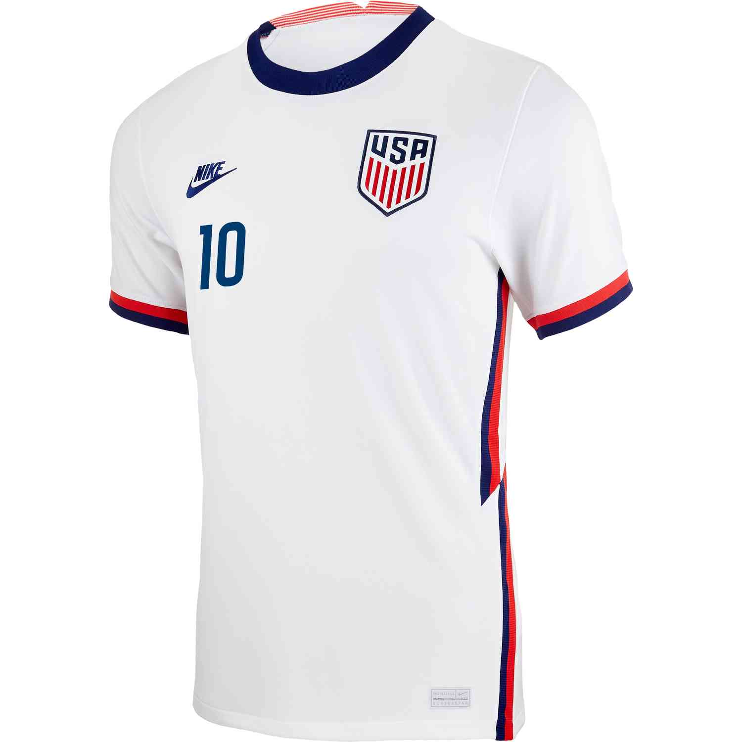 Keuhoms #10 Pulisic 2021/2022 Season National Team Away Kids/Youths Blue Soccer Sportswear Jersey & Shorts for Youth Sizes 