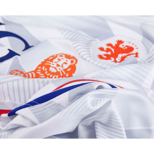 Nike Netherlands Pre-Match Top – White & Safety Orange