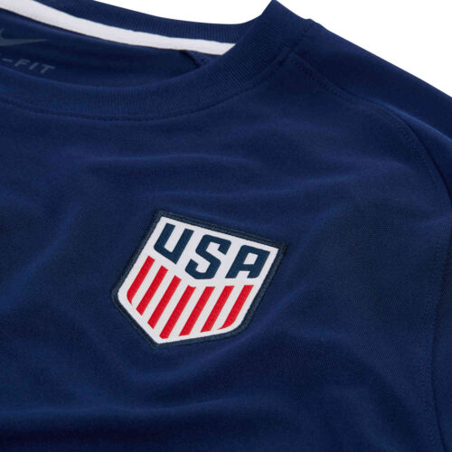 Nike USA Pre-match Top – Loyal Blue/White/White