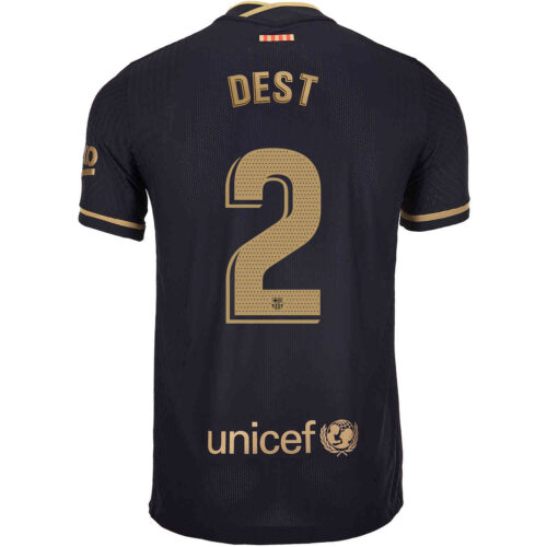 2020/21 Nike Sergino Dest Barcelona Away Match Jersey