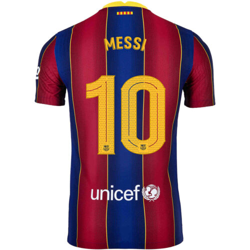 2020/21 Nike Lionel Messi Barcelona Home Match Jersey
