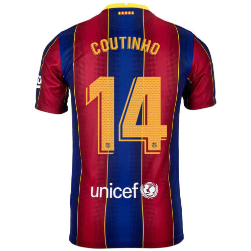 2020/21 Nike Philippe Coutinho Barcelona Home Jersey