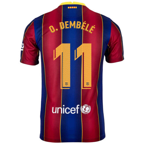 2020/21 Nike Ousmane Dembele Barcelona Home Jersey