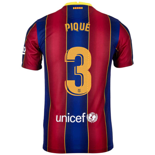2020/21 Nike Gerard Pique Barcelona Home Jersey