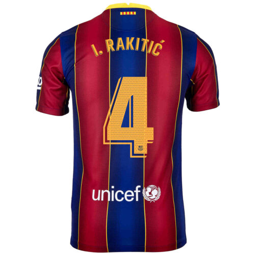 2020/21 Nike Ivan Rakitic Barcelona Home Jersey