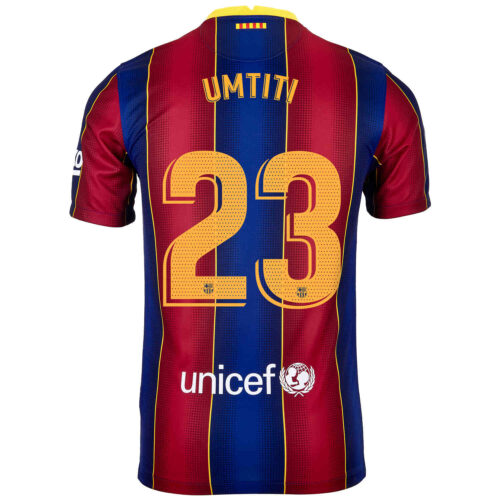 2020/21 Nike Samuel Umtiti Barcelona Home Jersey