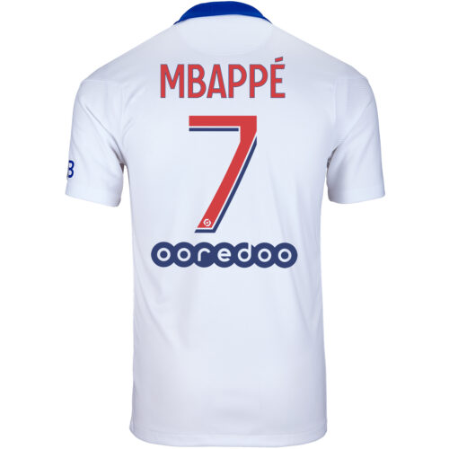 2020/21 Nike Kylian Mbappe PSG Away Jersey