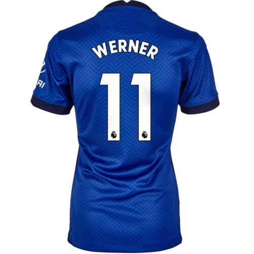 2020/21 Womens Nike Timo Werner Chelsea Home Jersey