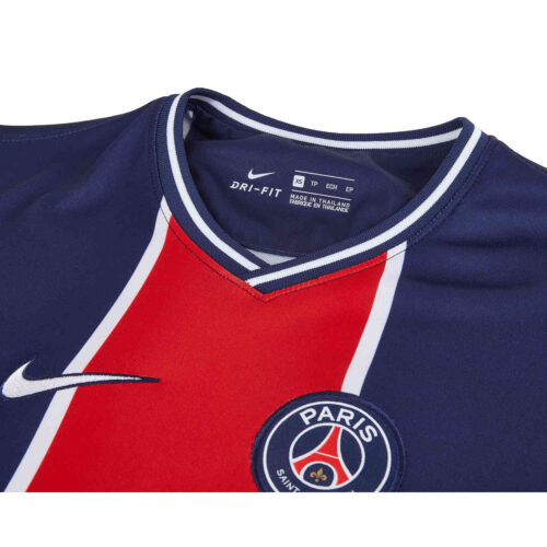 2020/21 Womens Nike Kylian Mbappe PSG Home Jersey