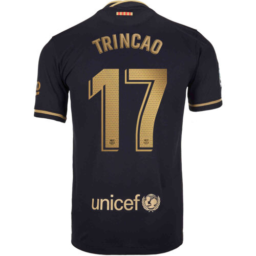 2020/21 Kids Nike Francisco Trincao Barcelona Away Jersey