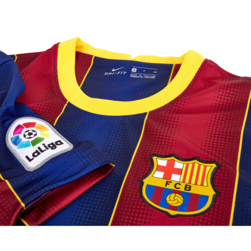 2020/21 Kids Nike Gerard Pique Barcelona Home Jersey
