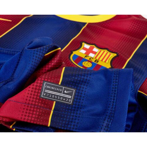 2020/21 Kids Nike Samuel Umtiti Barcelona Home Jersey