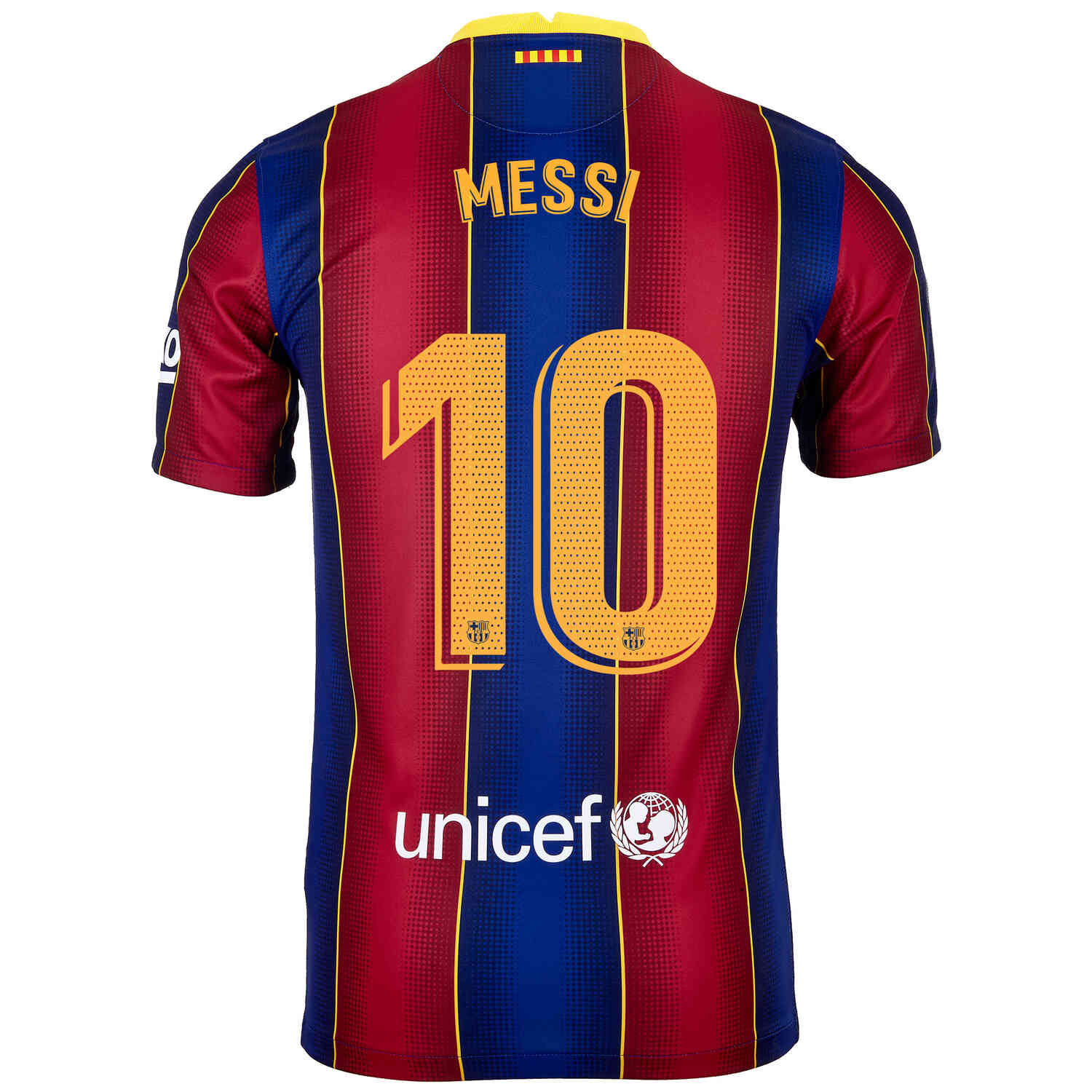 2020/21 Kids Nike Lionel Messi Barcelona Home Jersey - SoccerPro