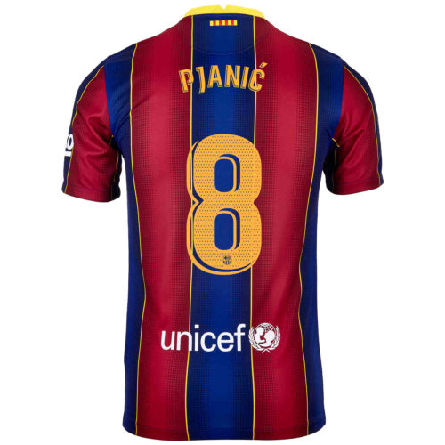 2020/21 Kids Nike Miralem Pjanic Barcelona Home Jersey