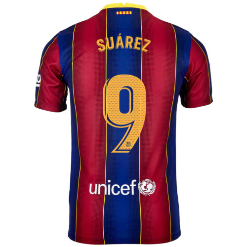 2020/21 Kids Nike Luis Suarez Barcelona Home Jersey